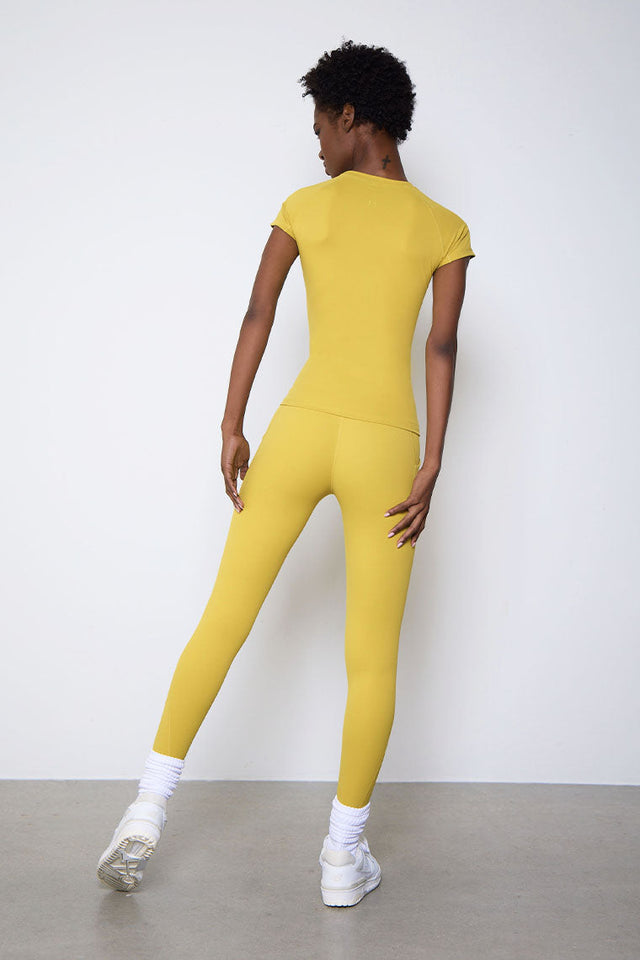 ESSENTIAL CREWNECK TOP-CITRON