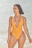 WEEKEND GETAWAY SWIMSUIT-MARIGOLD