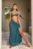 FALL INTO PLACE SARONG-HUNTER GREEN