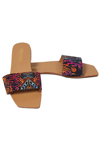 LET IT SLIDE SANDALS-MULTICOLOR