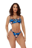 LATE BLOOMER BIKINI-FLORAL PRINT