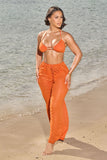 BEACHSIDE ESCAPE PANTS-CORAL