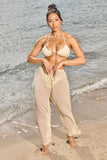 BEACHSIDE ESCAPE PANTS-CREAM