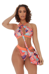 IN MY BAG HANDBAG-TROPICAL PRINT