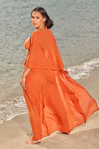 ESCAPE REALITY KIMONO-CORAL
