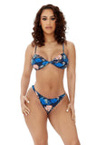 LATE BLOOMER BIKINI-FLORAL PRINT