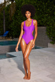 GLOW ALL OUT SWIMSUIT-PURPLE
