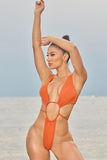 JET SETTER SWIMSUIT-CORAL