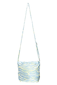 IN MY BAG HANDBAG-YELLOW ZEBRA PRINT