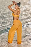 BEACHSIDE ESCAPE PANTS-MARIGOLD