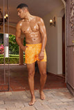BAYLOR SHORTS-AMBER ABSTRACT