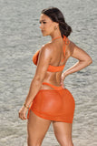 CATALINA COVERUP SET-CORAL