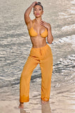 BEACHSIDE ESCAPE PANTS-MARIGOLD