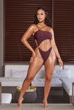 CAIRO SWIMSUIT-CHOCOLATE