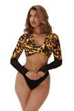 WILD TROPICS BIKINI-TORTOISE